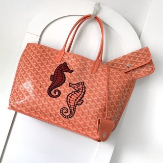 Cute Goyard Replica Embroidered Ange PM Seahorse Bag Gos25340