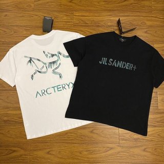 Super popular Jil Sander Arc'teryx collaboration short sleeve T-shirt fake Jiu30834