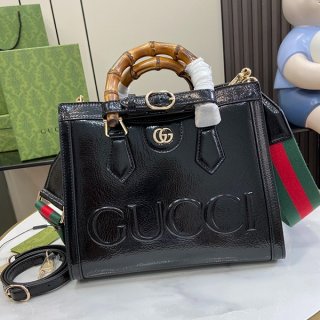 Gucci Diana Medium patent leather tote bag replica gud37036