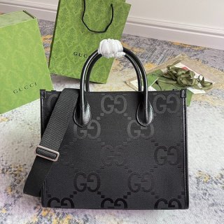 Gucci Tote Bag Replica Logo Cotton M guh51935