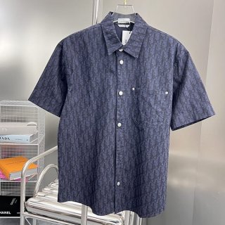 Dior short sleeve overshirt replica 243D589AY517, sure to sell out