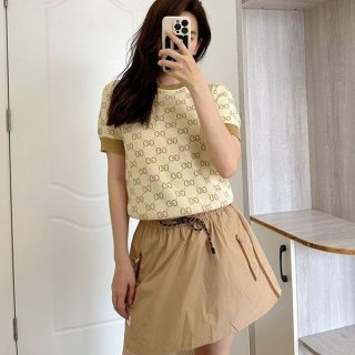High quality Gucci bouclé wool jacquard top guf88051