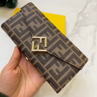 Fendi Replica F is Fendi Continental Long Wallet Number33544