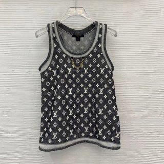 Attention ★Louis Vuitton LV Remix Women's Tank Top Replica Monogram 1afee1