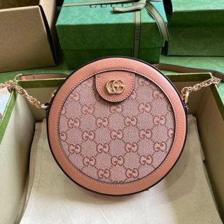 Free shipping Gucci Mini Round GG Ophidia Shoulder Bag Replica 550618