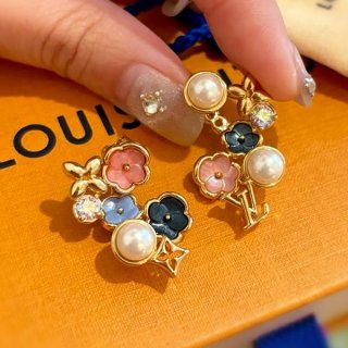 New designLouis Vuitton n-grade earrings LV Botanica M01642