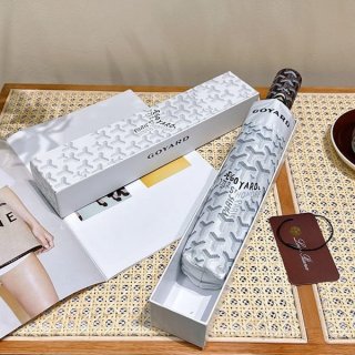 Cute Goyard Replica Sport Stripe Portable Umbrella Goc62385