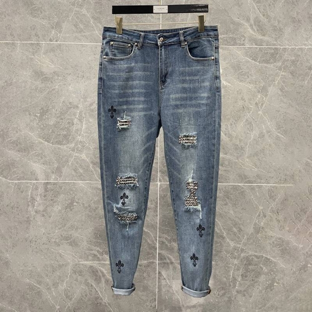 [Not available in Japan] Chrome Hearts x Drake Levis Cross Denim Replica [Miami Exclusive] Kun72102