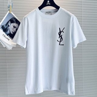 n-grade recommended saint laurent cotton jersey t-shirt copy Sad37746
