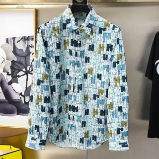 ★Popular in Japan! Hermes Replica Coups de GouaH Long Sleeve Sporty Fit Shirt err93710