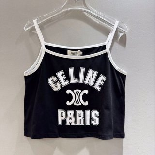 Super popular Celine PARIS cotton tank top replica Ceb32694