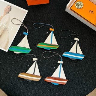Rare and stylish boat motif Hermes replica sail 24 bag charm in 5 colors H084567CAAB