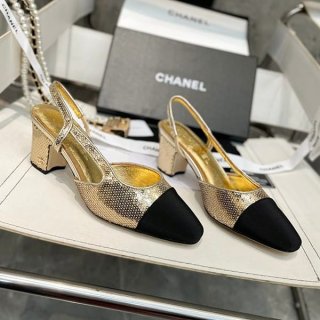 Perfect gift: Chanel replica slingback suede shq79912