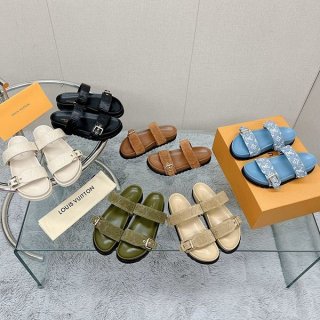 [Cool?]Louis Vuitton Replica Bondier Line Mules 1ABVN4