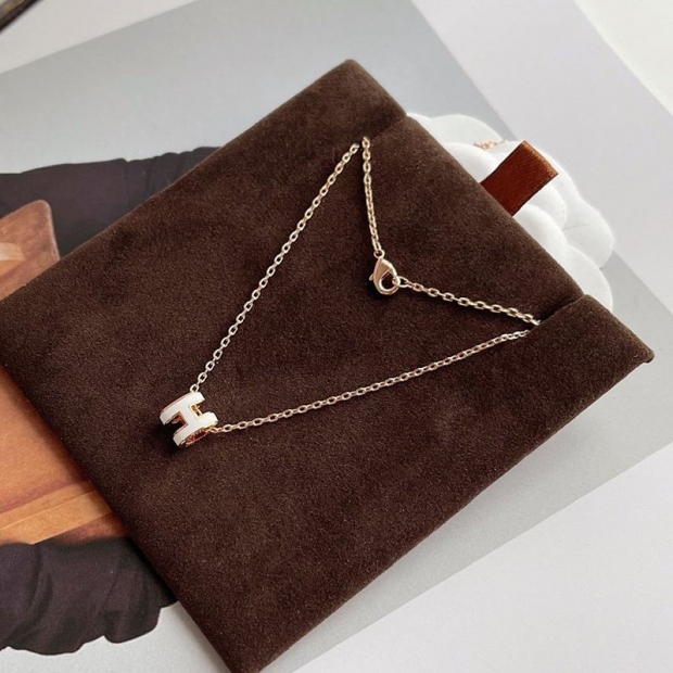 Cute Hermes★Pop H Copy★Pendant Pop H Rose Gold erf00597