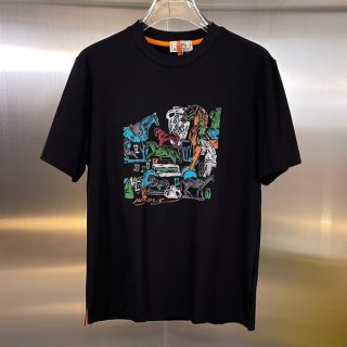 Rare Hermes Replica Capsule Sports Cut and Sewn T-Shirt erz62824