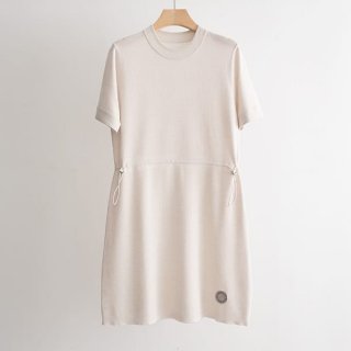 Rare Hermes fake drawstring dress erw23333