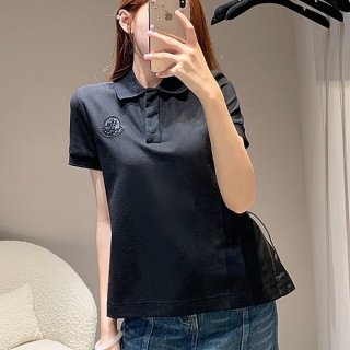 Battle for Moncler replica logo polo shirt cotton short sleeve moz00197