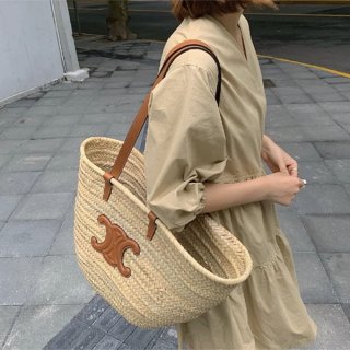 Celine Basket Bag Replica Teen Triomphe 113832EFA .04LU