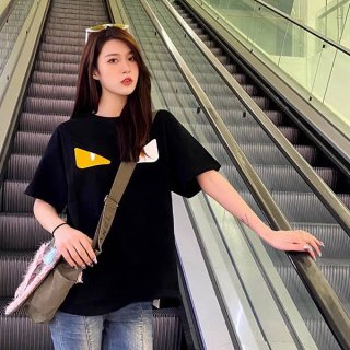Fendi Bag Bugs Logo Cotton T-shirt Fake fez75000
