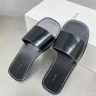 Fake Avery leather flat sandals from The Row, loved by many celebrities, zar63523