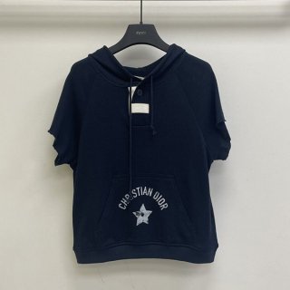 Cute Dior knockoff casual short sleeve sweatshirt dey16449