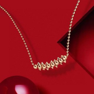 Hard to find Cartier Crash replica de Cartier necklace MM kaq71231