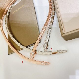 No.1 Popular Bulgari Serpenti Necklace Pink Gold Bun89457