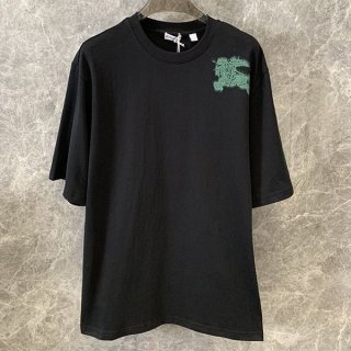 New color appearance ☆ Burberry EKD cotton T-shirt copy Bas35552