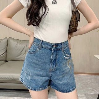 [Cute? New] Chanel denim shorts parody sha63825