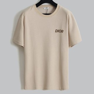 New Dior Terry Cotton T-Shirt on Sale, Replica dee61076