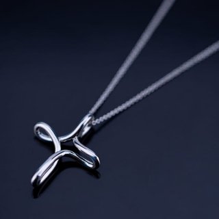 Super low price! Tiffany grade n infinity cross necklace 925 Tik89249