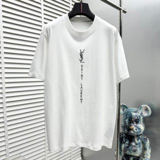 Popular and rising Saint Laurent parody signature logo T-shirt Saq60918