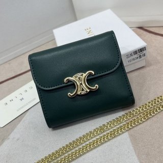 New for Spring: Celine Replica Lambskin Flap Wallet Mini Wallet Cew81076