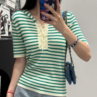 Must-have! Dior Rib Knit T-shirt Replica deo00848
