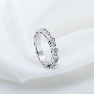 ☆Super popular☆ Bvlgari Serpenti Viper Ring Buj61424