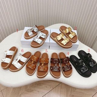 Battle for Celine Tippi Flat Replica Sandals Triomphe Cee39666