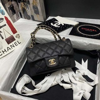 The hottest topic! Chanel chain shoulder bag fake caviar skin As9960 super popular sht48050