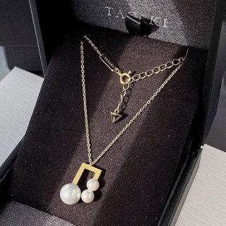 Rare TASAKI Fake Balance Note Pendant Pearl tay96930
