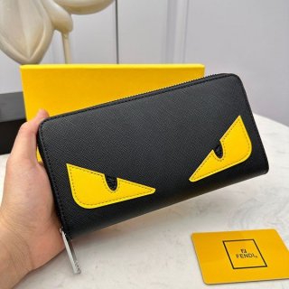 Fast delivery Fendi Continental wallet replica BUGS feh09305