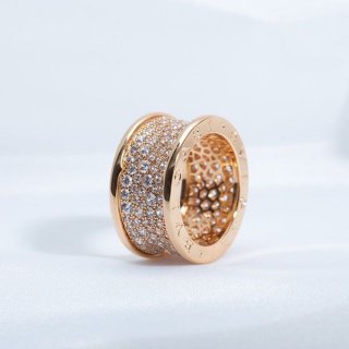 Rare Bulgari B.zero1 Pavé Diamond Ring Replica Bux80019