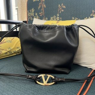 No. 1 in total sales! Valentino V logo pouf bucket bag Vuh86112