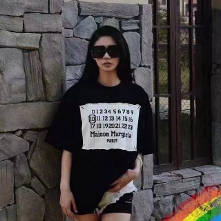 Maison Margiela Numbering Logo T-shirt Replica Mai74541
