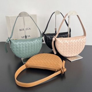 Very popular! ★Bottega Veneta★Mini Sunrise Shoulder Bag Copy 4 colors bob50344