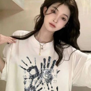 MM6 Printed T-shirt Replica Max28637