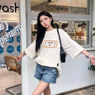 Rare Fendi Fake Bag Bugs Short Sleeve T-Shirt few26931