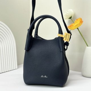 Ultra-limited edition Loro Piana Micro Vail fake leather handbag roz77002