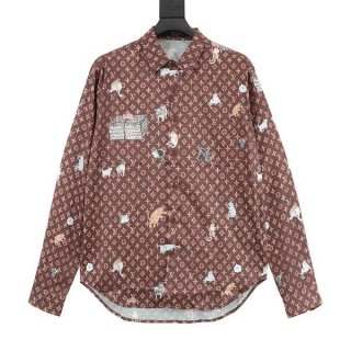 Louis Vuitton Monogram Shirt Replica VUS59563 is rising in popularity