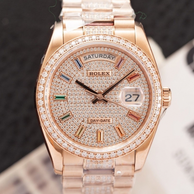 The most popular Rolex Datejust replica, full diamond 36mm ror59537