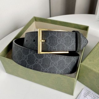 Very popular: Gucci reversible belt replica, square buckle, 40mm gux35043